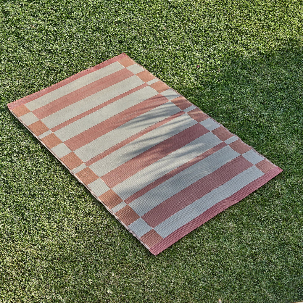Hemsby 200x290cm Garden Rug - Paprika