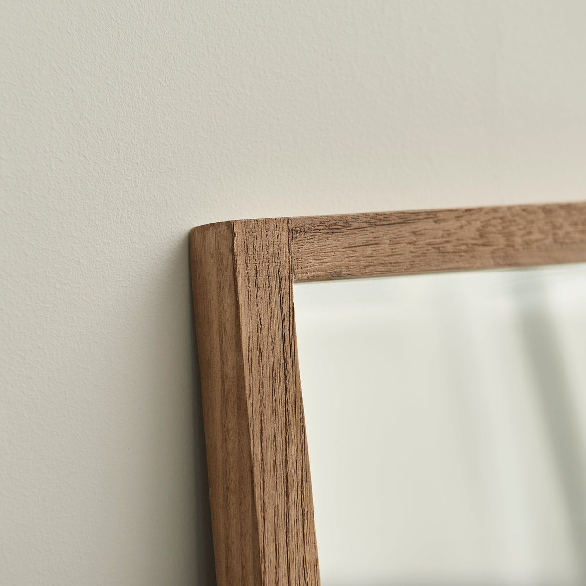 Hensall 140x40cm Wooden Mirror - Natural