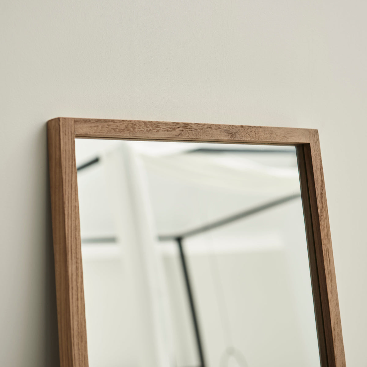 Hensall 140x40cm Wooden Mirror - Natural