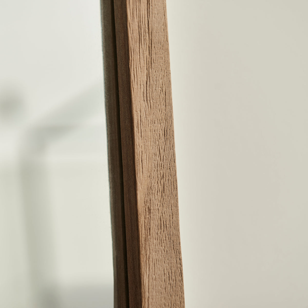 Hensall 140x40cm Wooden Mirror - Natural