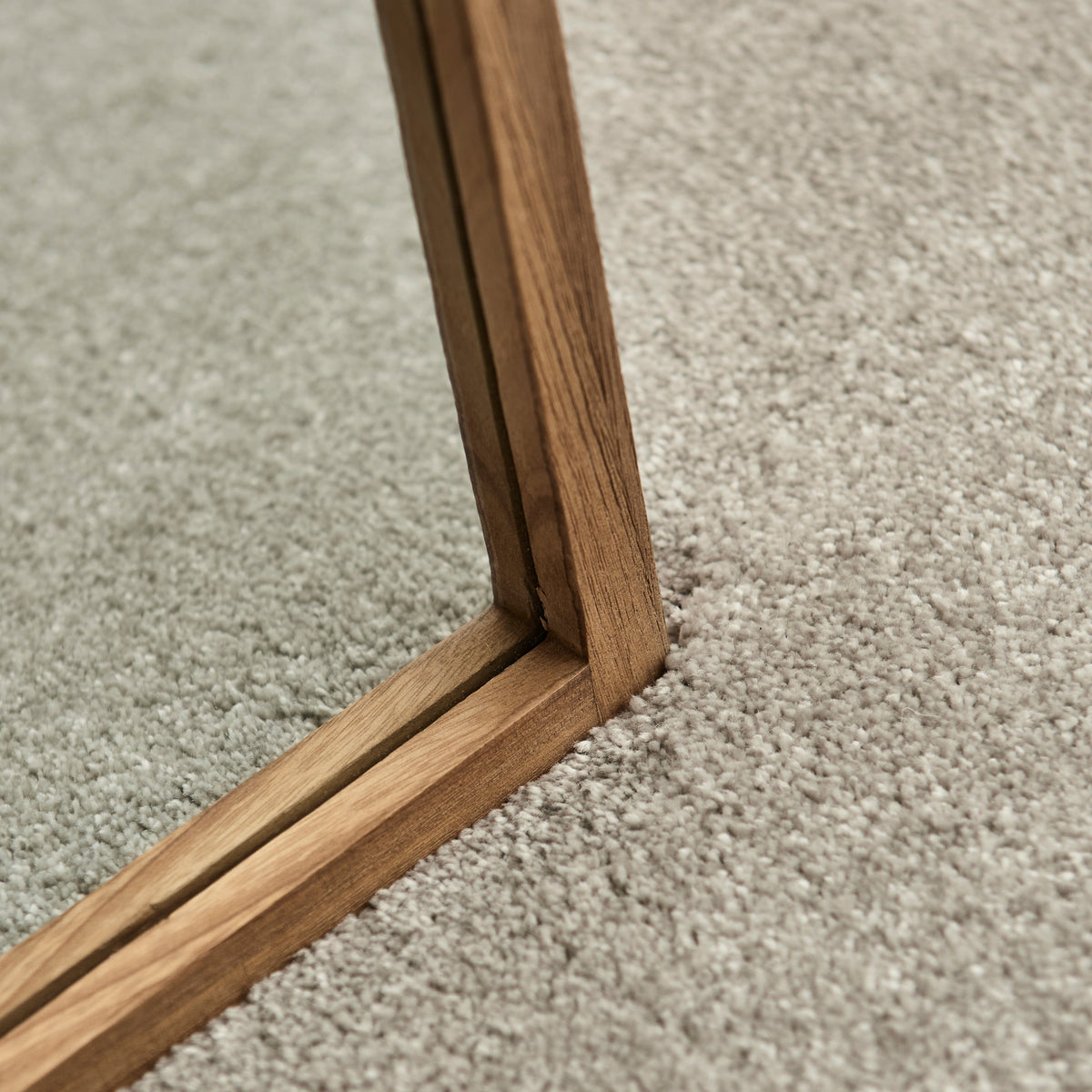 Hensall 140x40cm Wooden Mirror - Natural