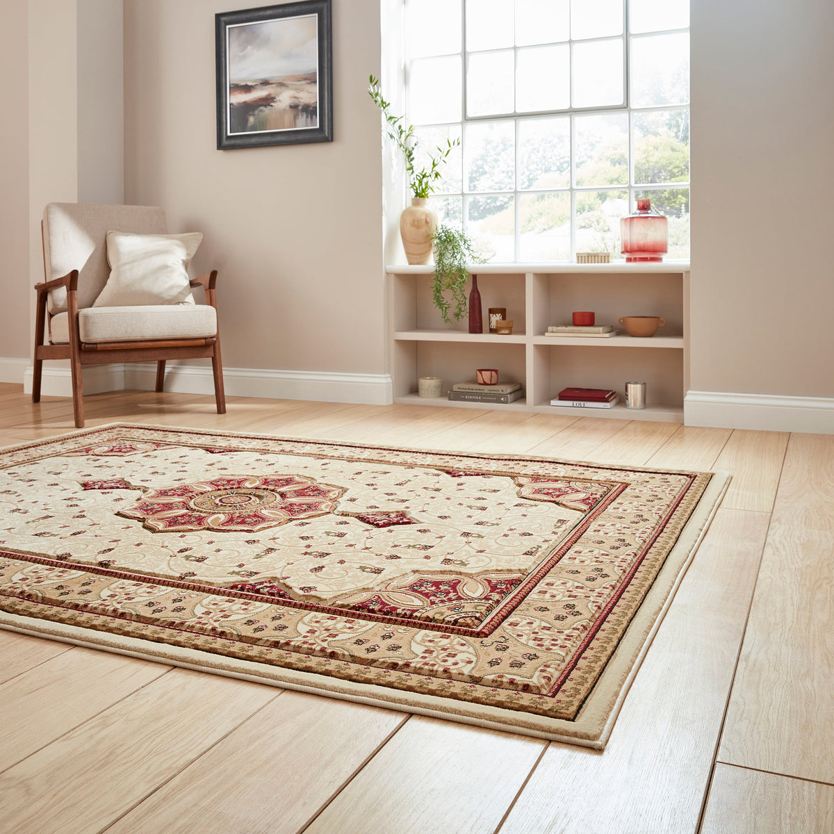 Holden Oriental Stain Resistant Rug