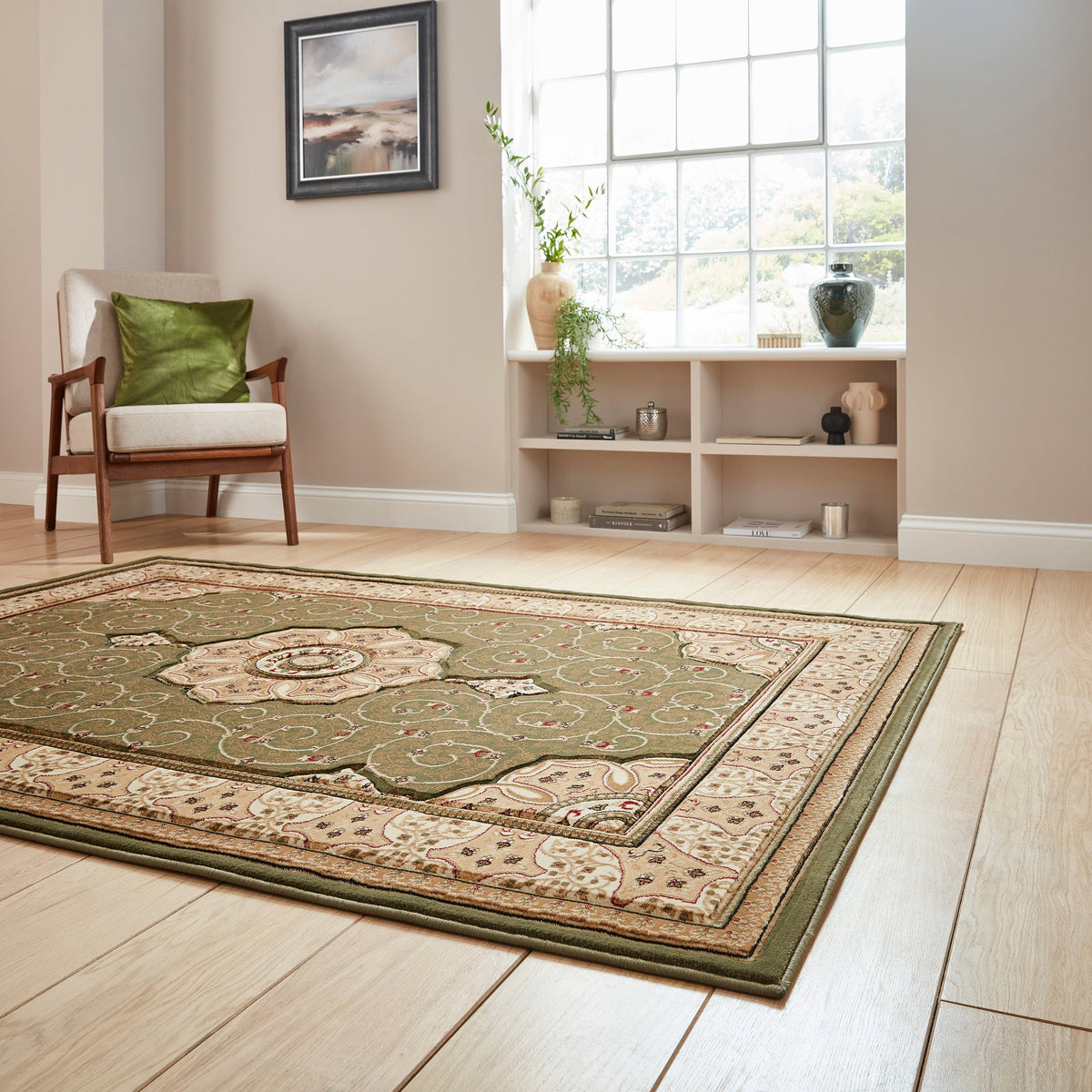 Holden Oriental Stain Resistant Rug