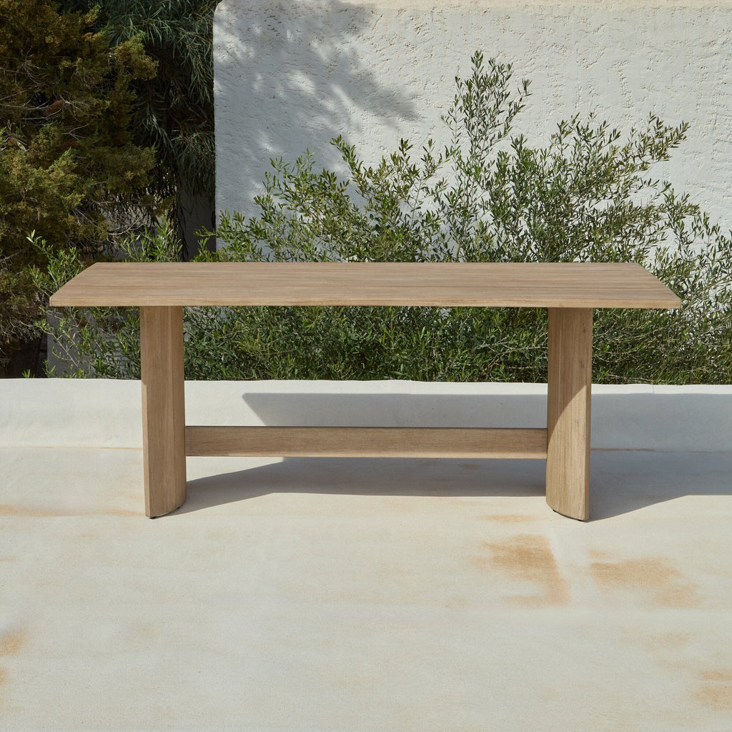 Imani Wooden Garden Coffee Table - Light Brush Acacia