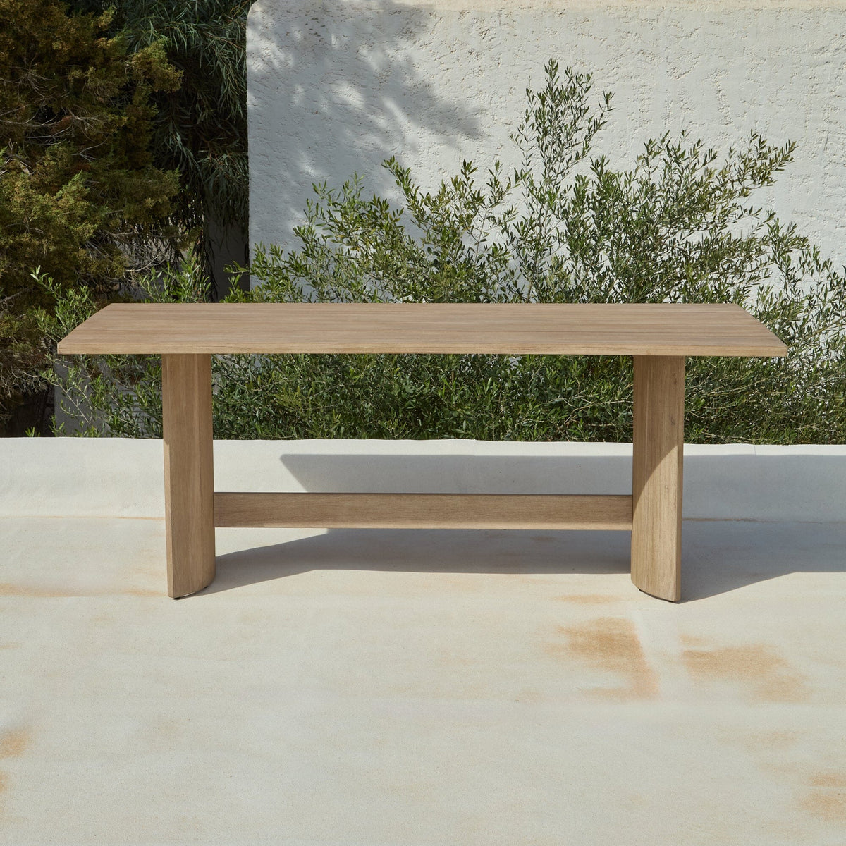 Imani Wooden Garden Coffee Table - Light Brush Acacia