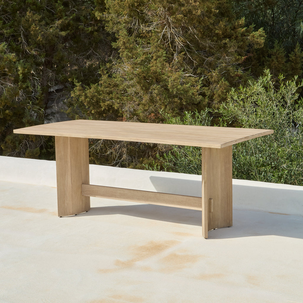 Imani Wooden Garden Coffee Table - Light Brush Acacia