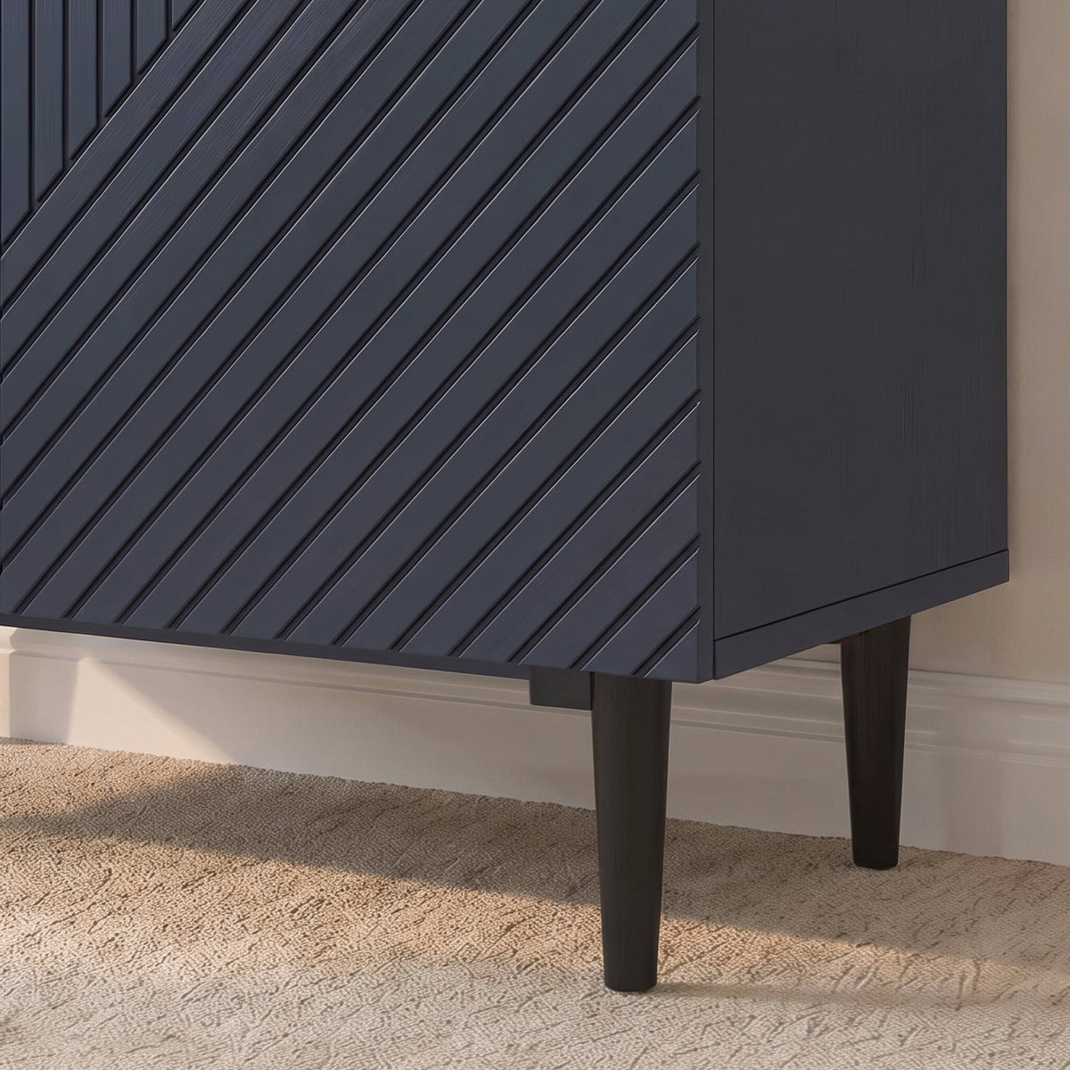 Jack 2 Door Small Sideboard - Geometric Blue
