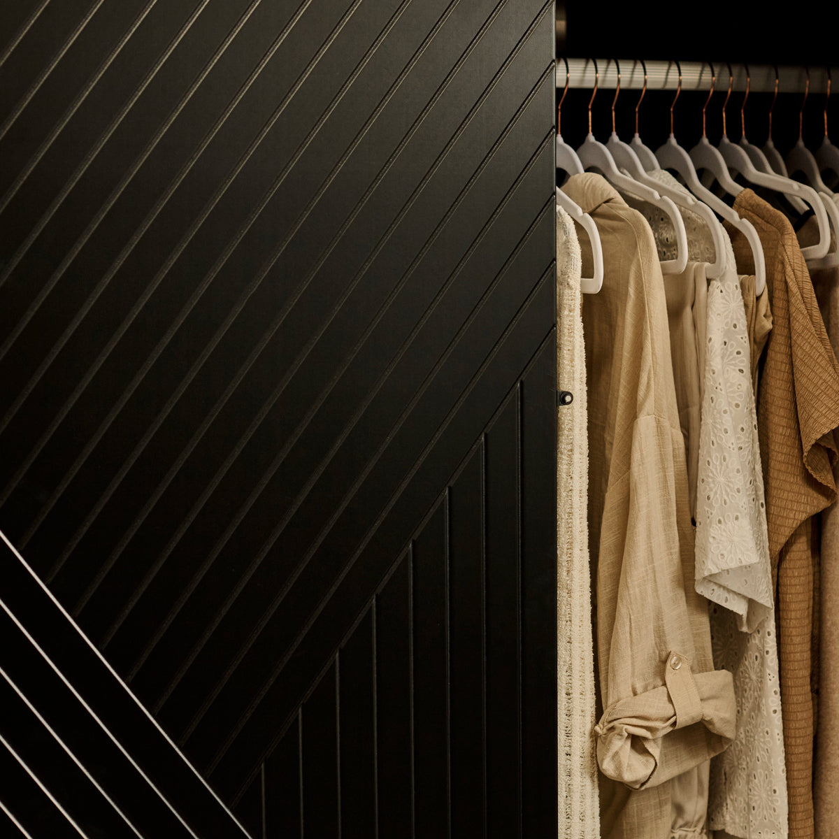 Jack Double Wardrobe - Black