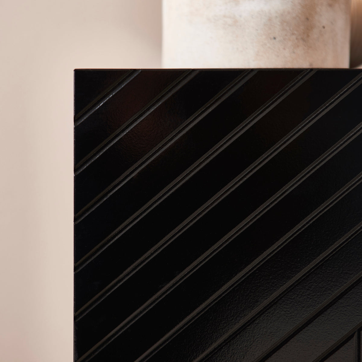 Outlet - Jack Bedside Table - Black