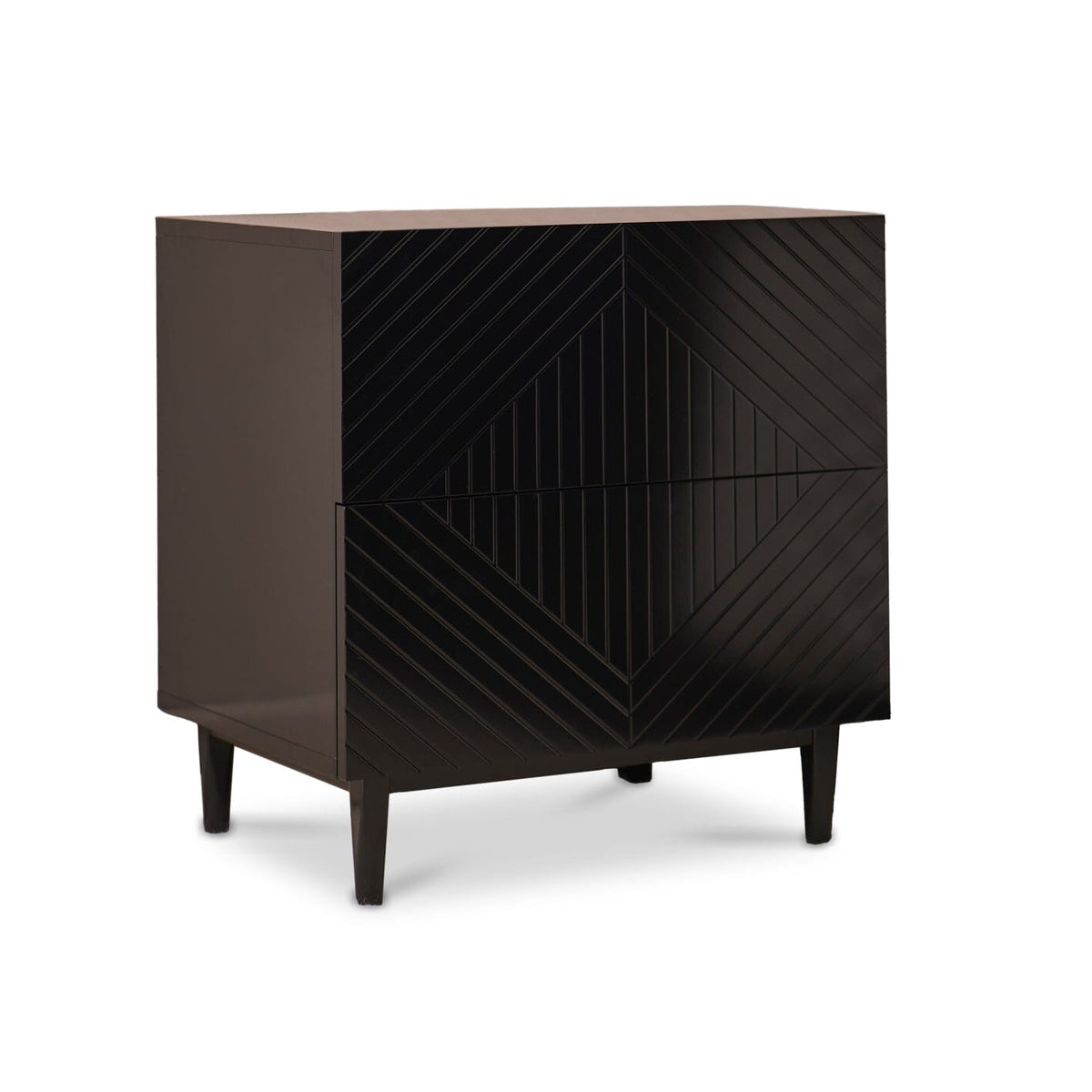 Outlet - Jack Bedside Table - Black