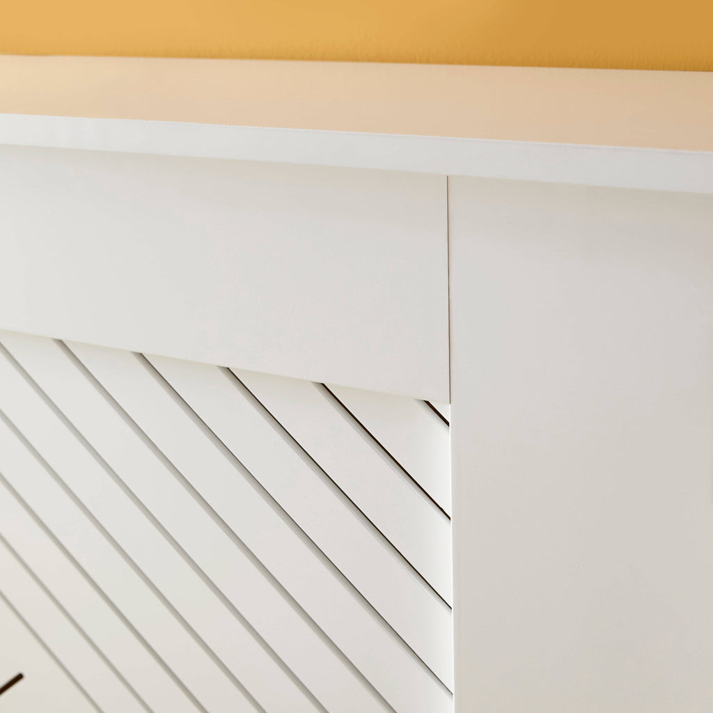 Outlet - Jack Small Radiator Cover - White