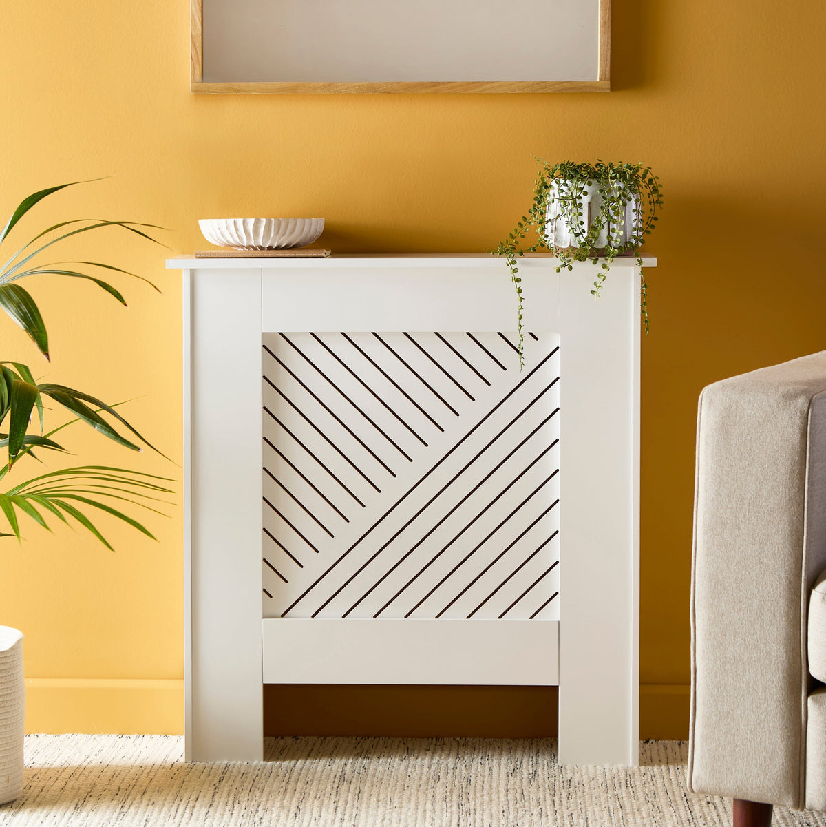 Outlet - Jack Small Radiator Cover - White