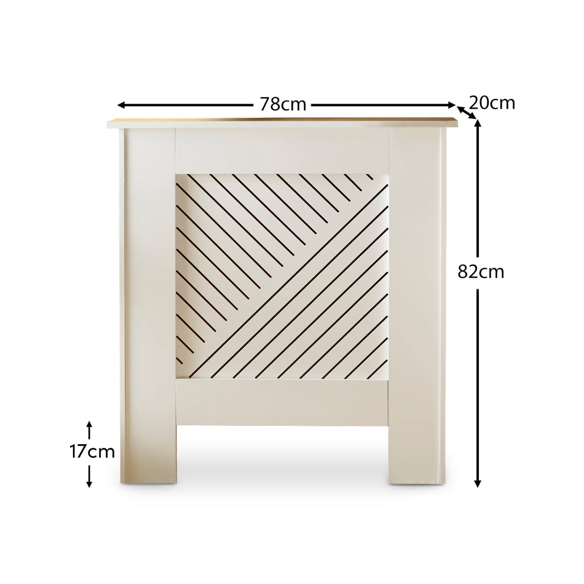 Outlet - Jack Small Radiator Cover - White