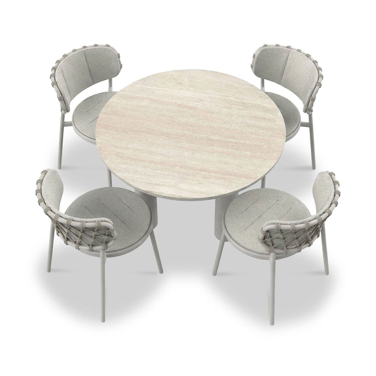 Koko 4 Seater Dining Table & Chairs