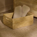 Kalna 45x35cm Rectangular Sea Grass Basket - Natural