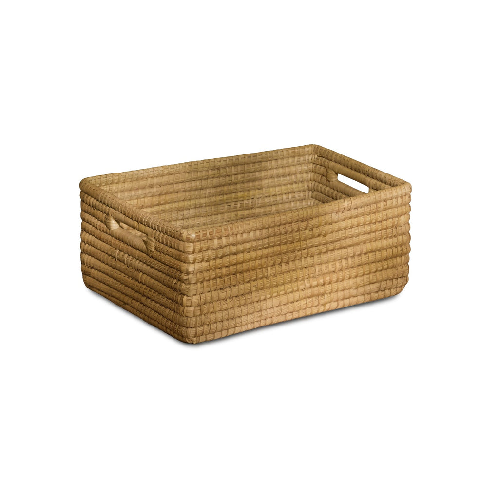 Kalna 45x35cm Rectangular Sea Grass Basket - Natural