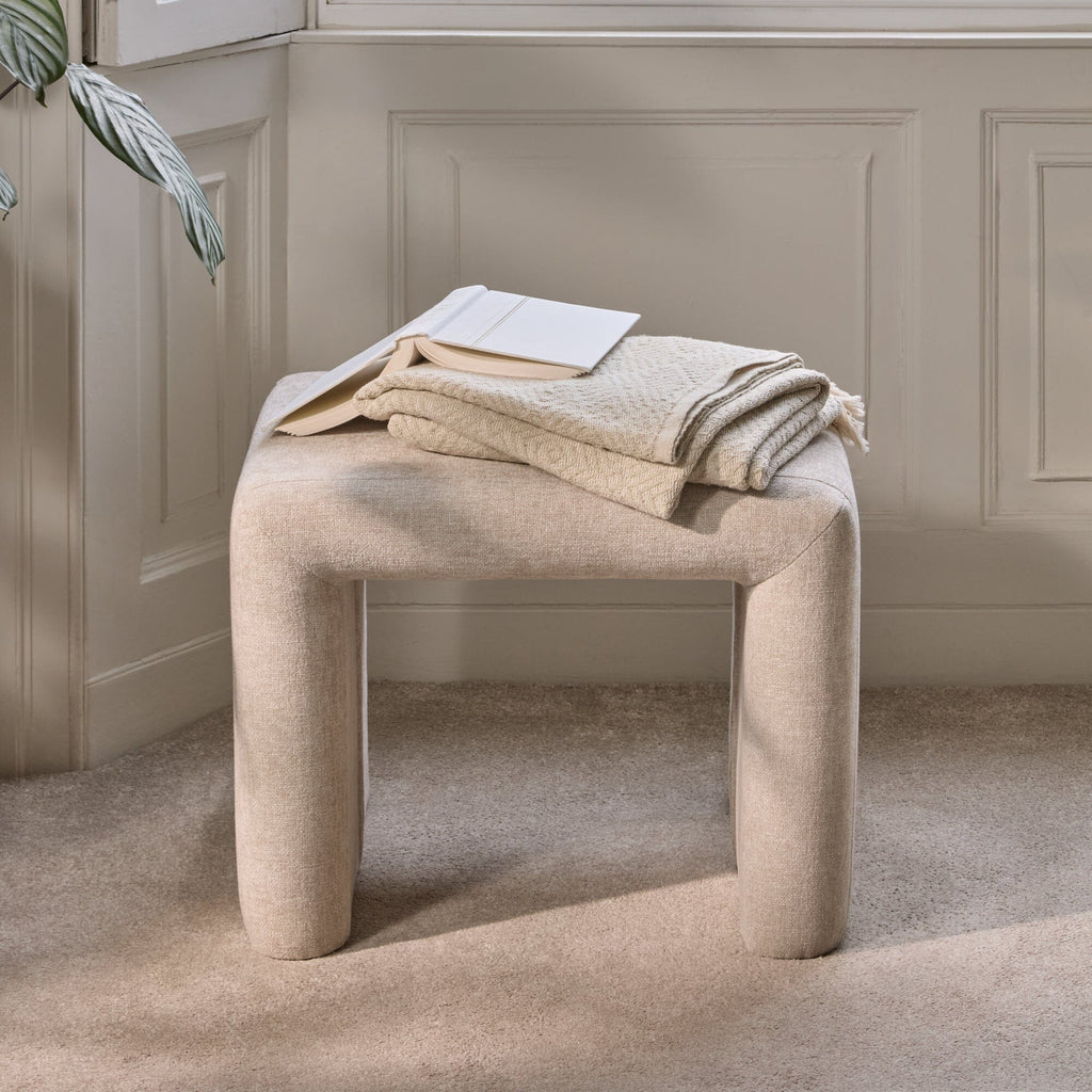 Kamiko Stool - Mink Taupe
