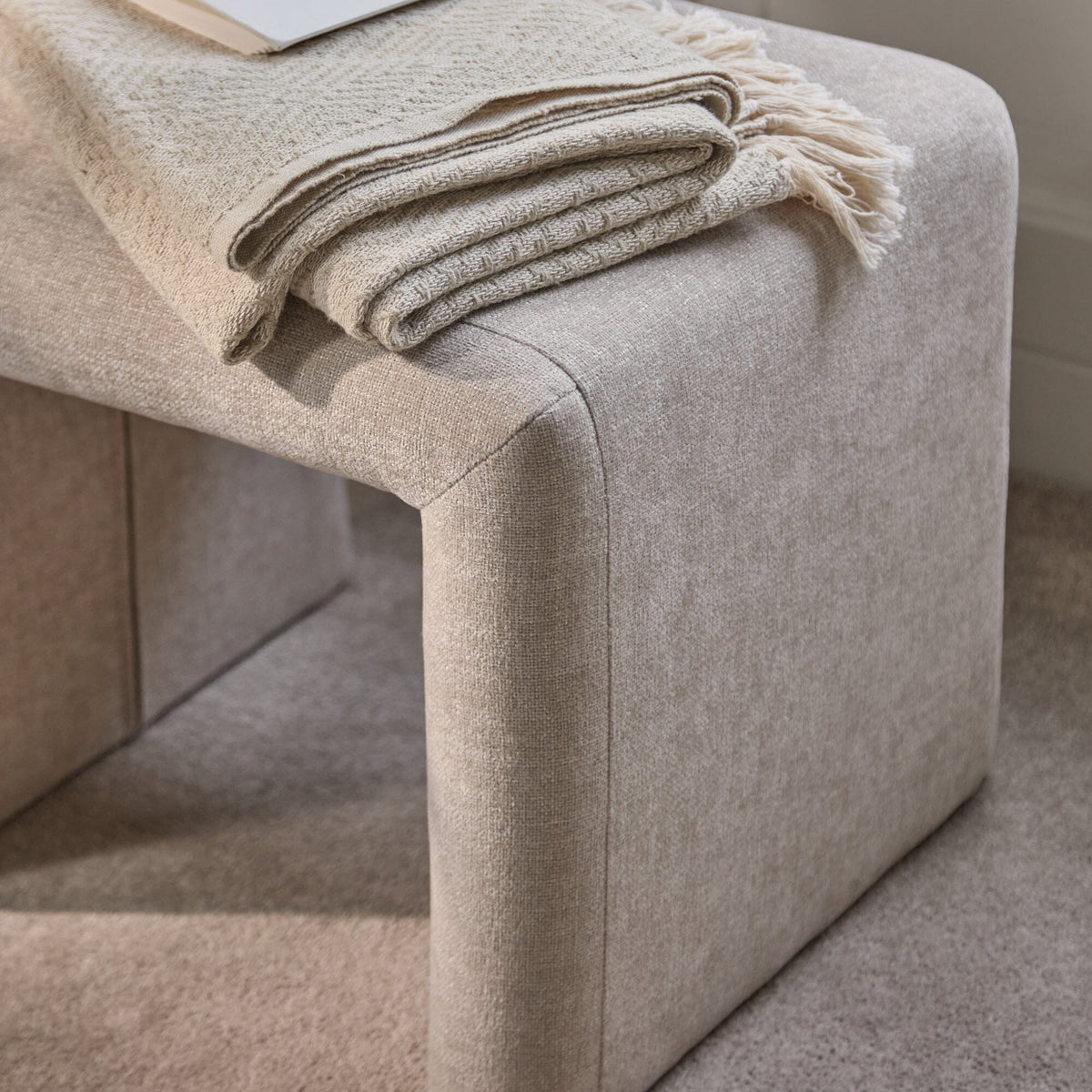 Kamiko Stool - Mink Taupe