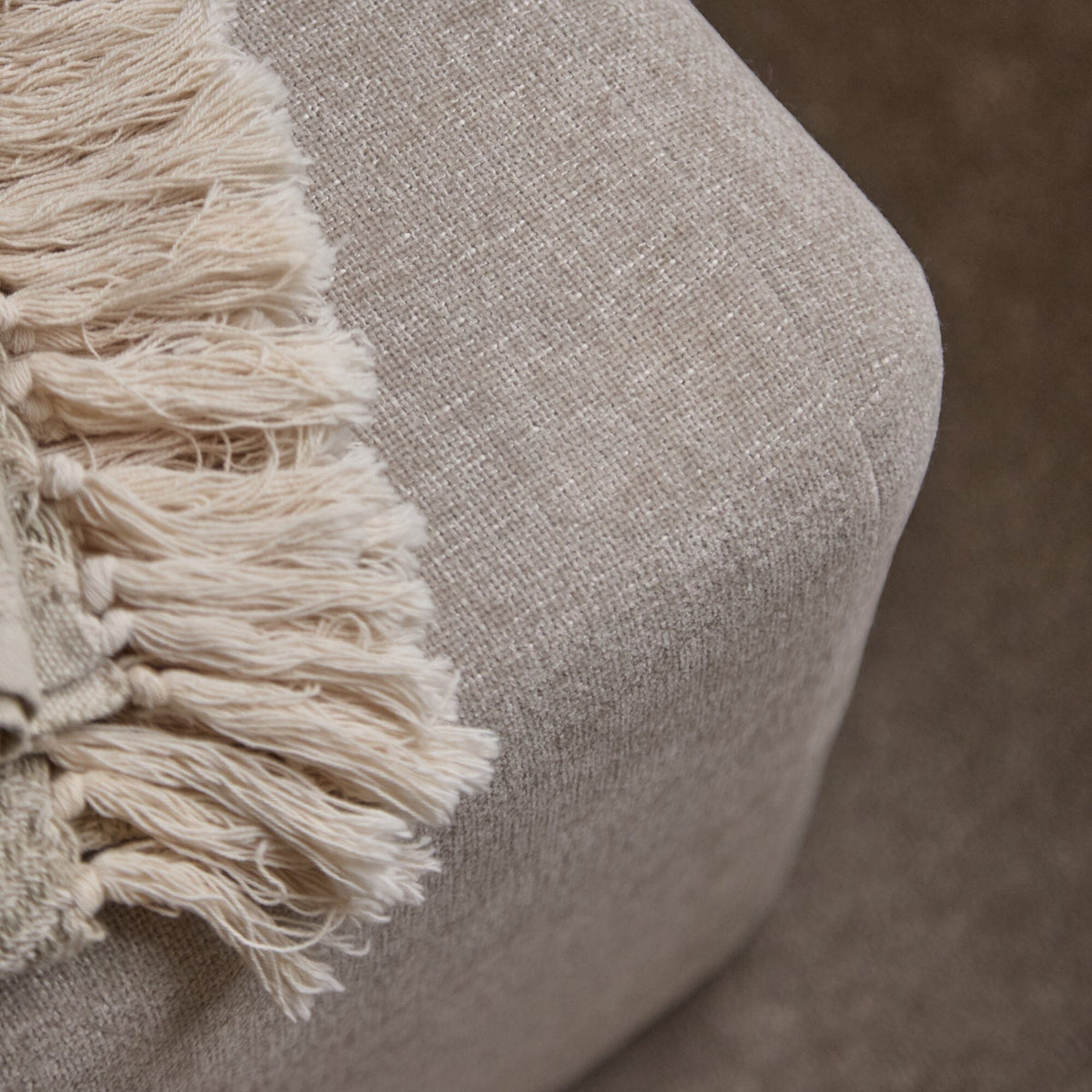 Kamiko Stool - Mink Taupe