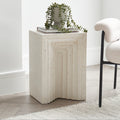 Karasi Pearl Terrazzo Concrete Side Table