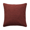 Knightsbridge 57x57cm Cushion Cover - Russet Boucle