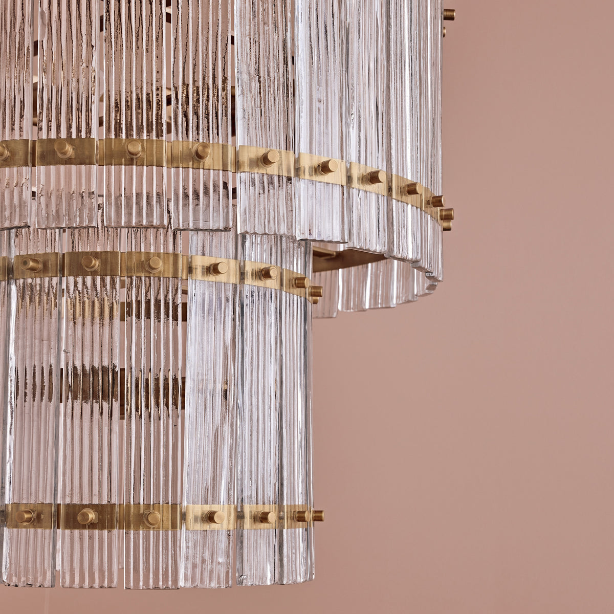 Orleton 56cm Double Layer Chandelier - Heirloom Brass