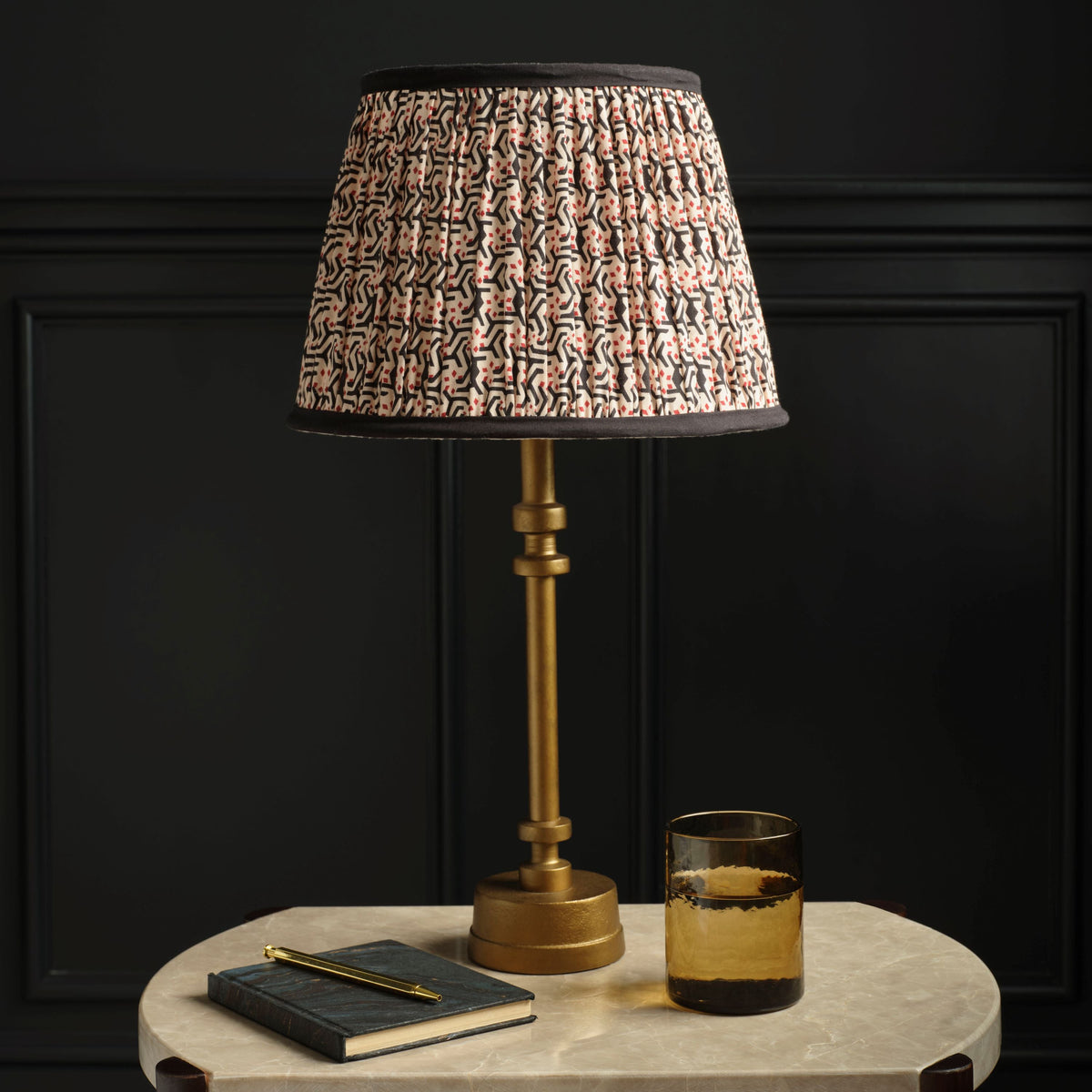 Harcombe 31cm Metal Table Lamp Base - Heirloom Brass