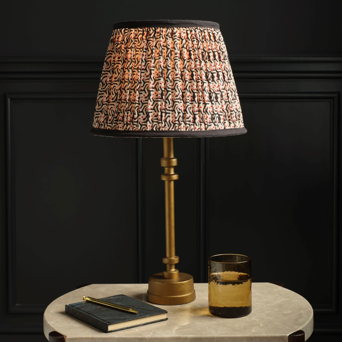 Harcombe 31cm Metal Table Lamp Base - Heirloom Brass