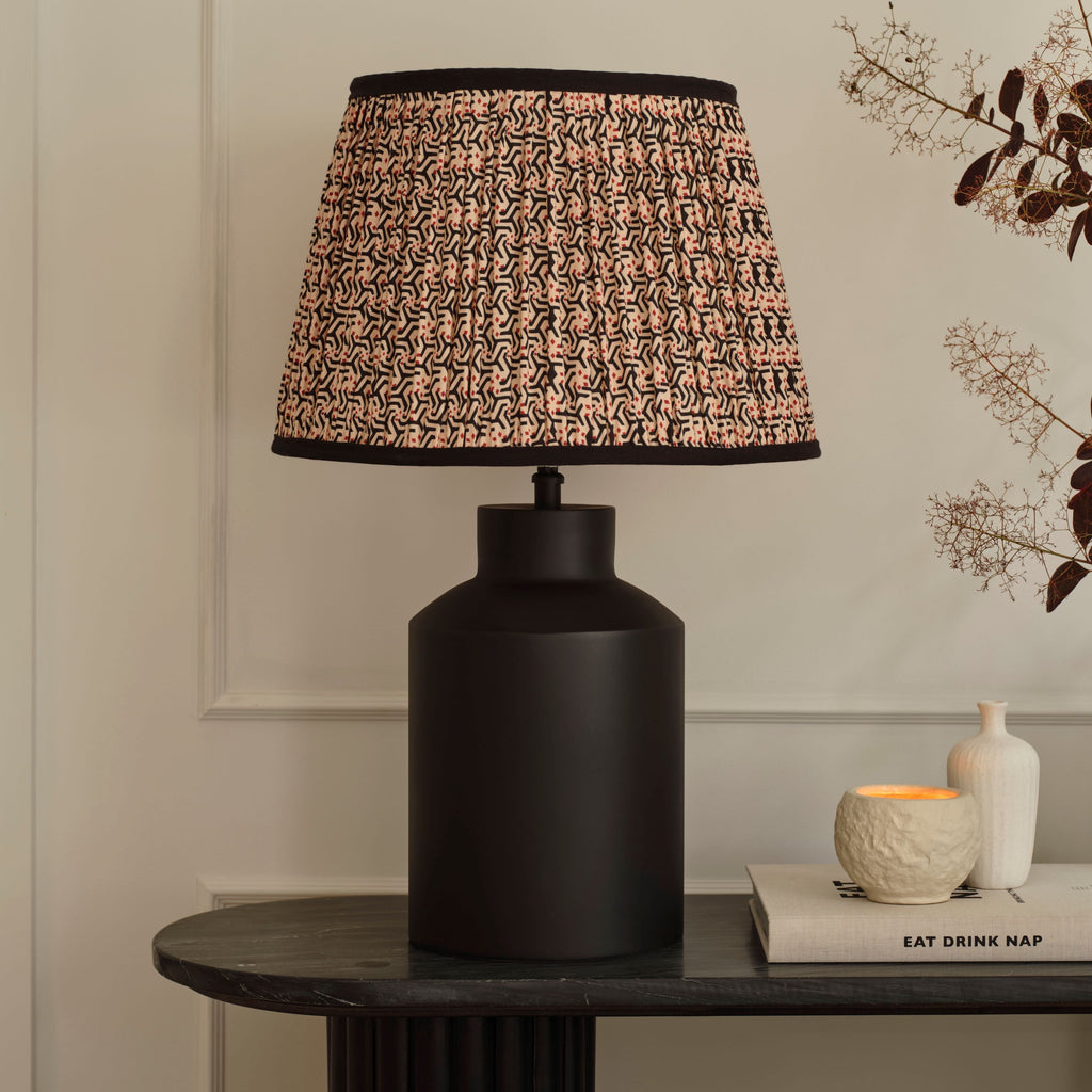 Ashbrook 32cm Table Lamp Base - Matte Black