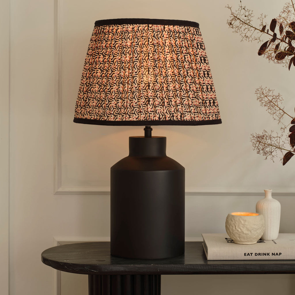 Ashbrook 32cm Table Lamp Base - Matte Black
