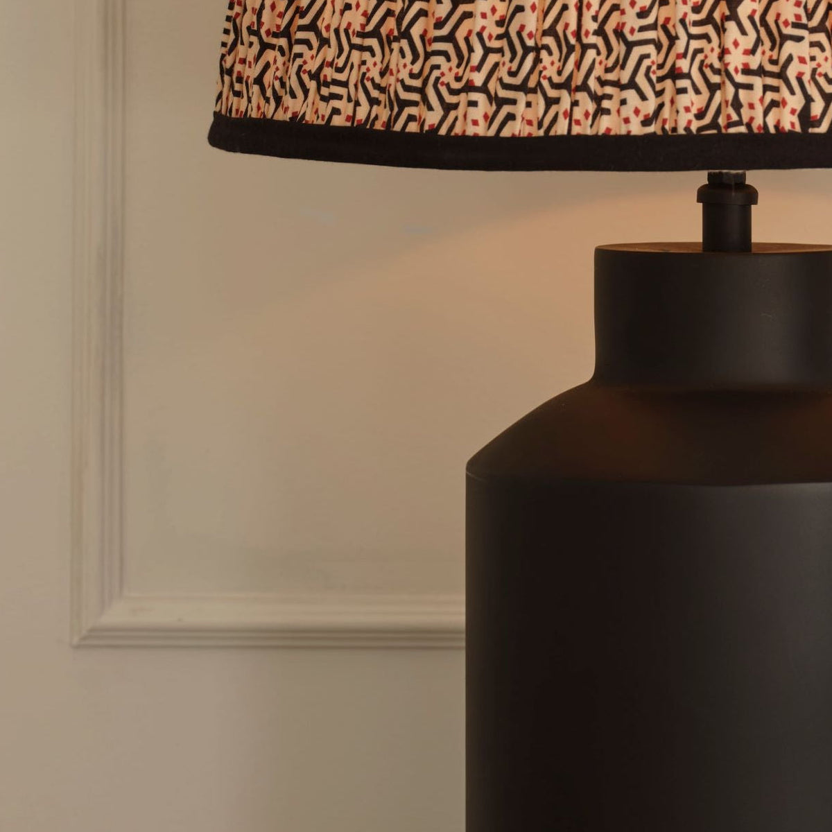 Ashbrook 32cm Table Lamp Base - Matte Black