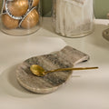 Tiree 15cm Spoon Rest - Beige Marble