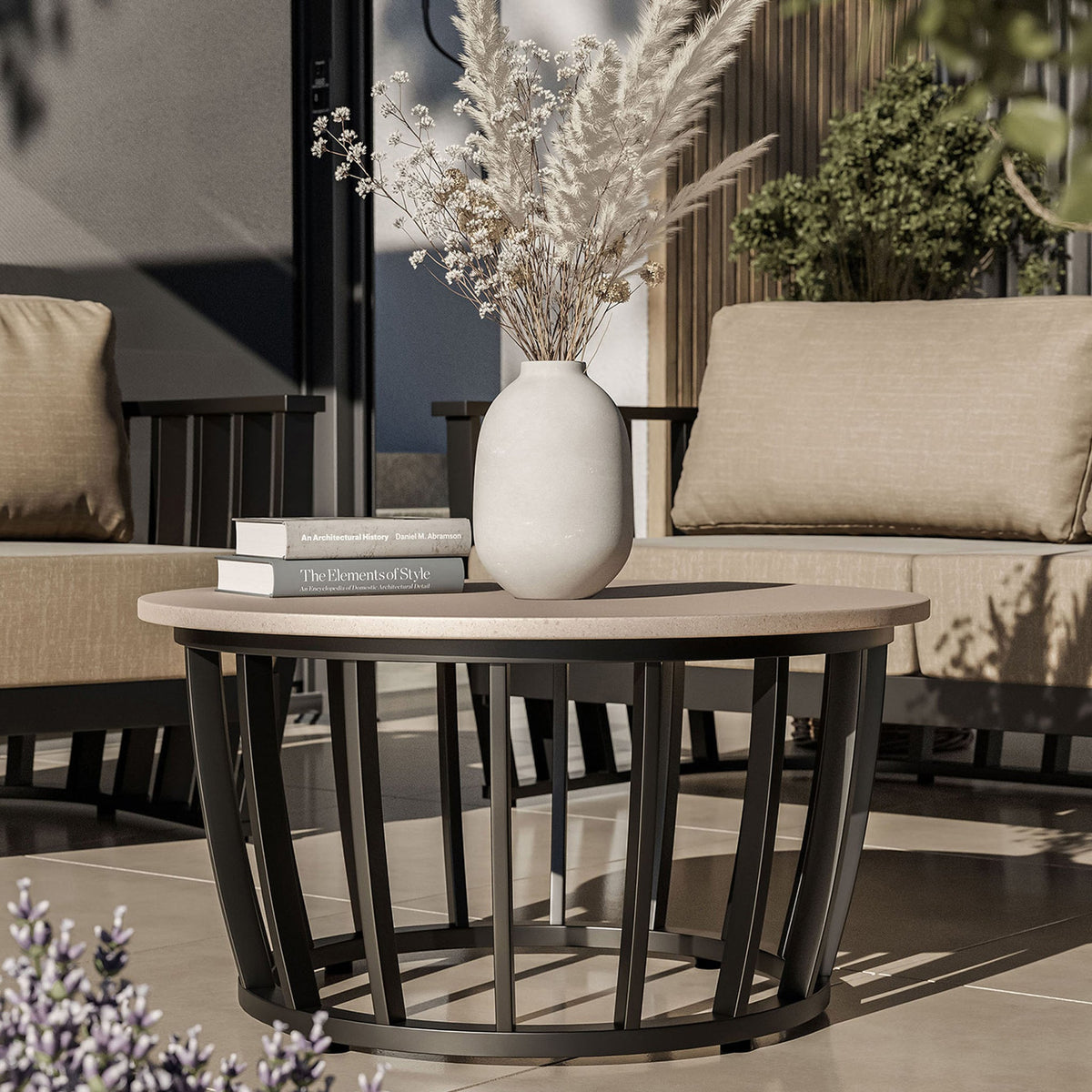 Lucca 5 Seater Lounging Set with Coffee Table