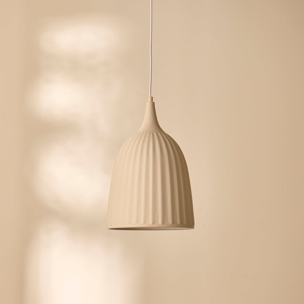 Lambeth 38.5cm Pendant Light - Off White