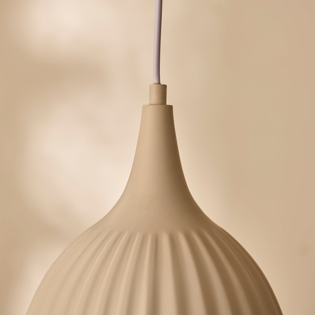 Lambeth 38.5cm Pendant Light - Off White