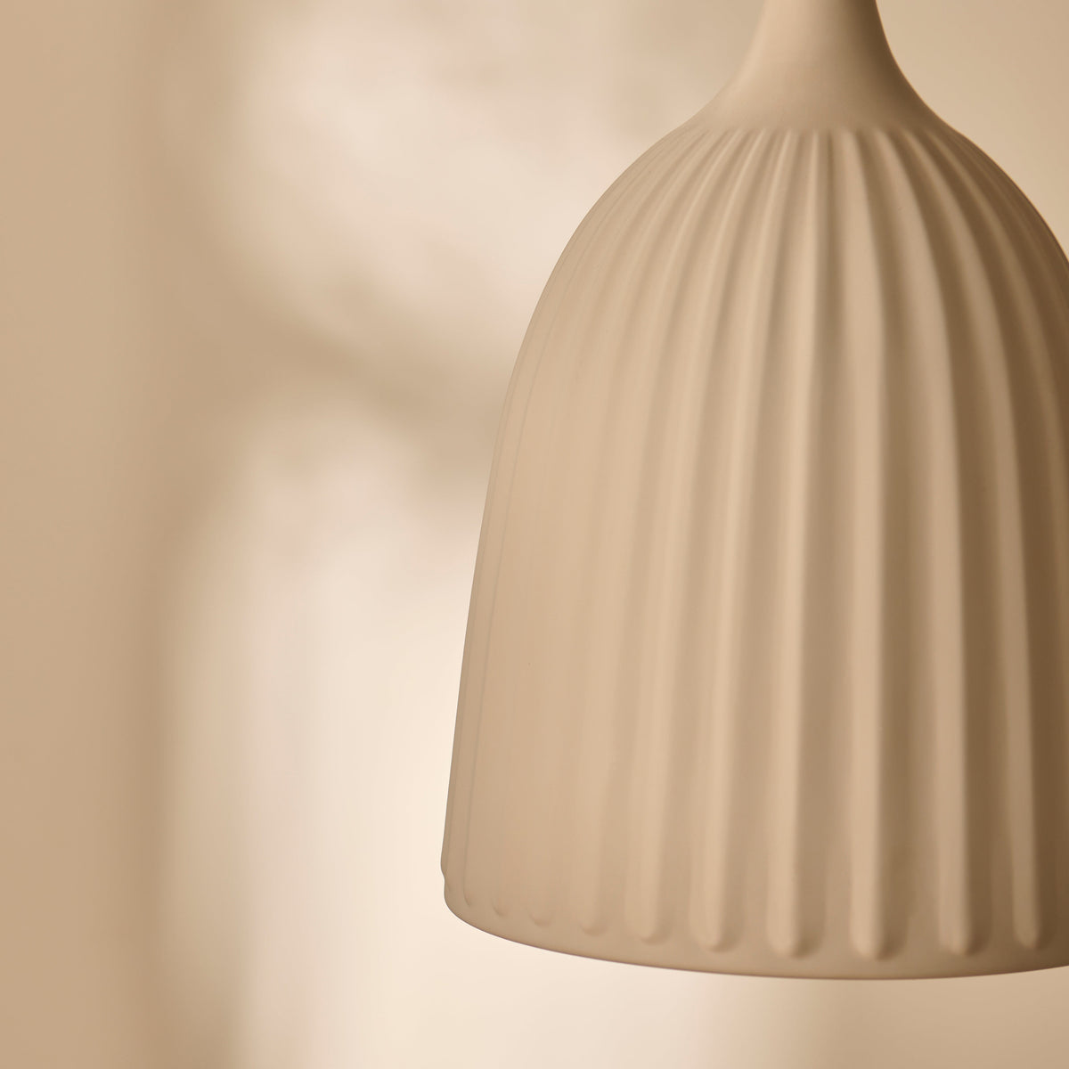 Lambeth 38.5cm Pendant Light - Off White