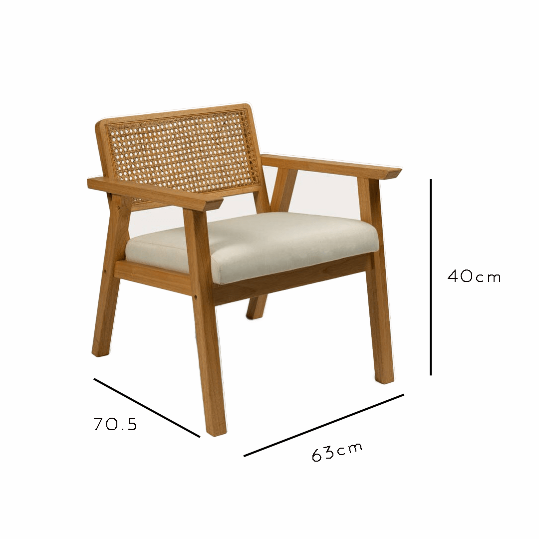 OUTLET - Willow Armchair Classic Oak