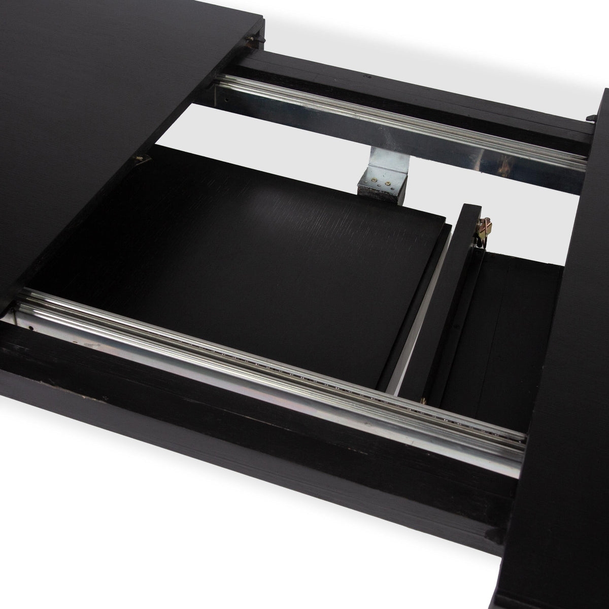 Magnus Black Wood Dining Table - Extendable