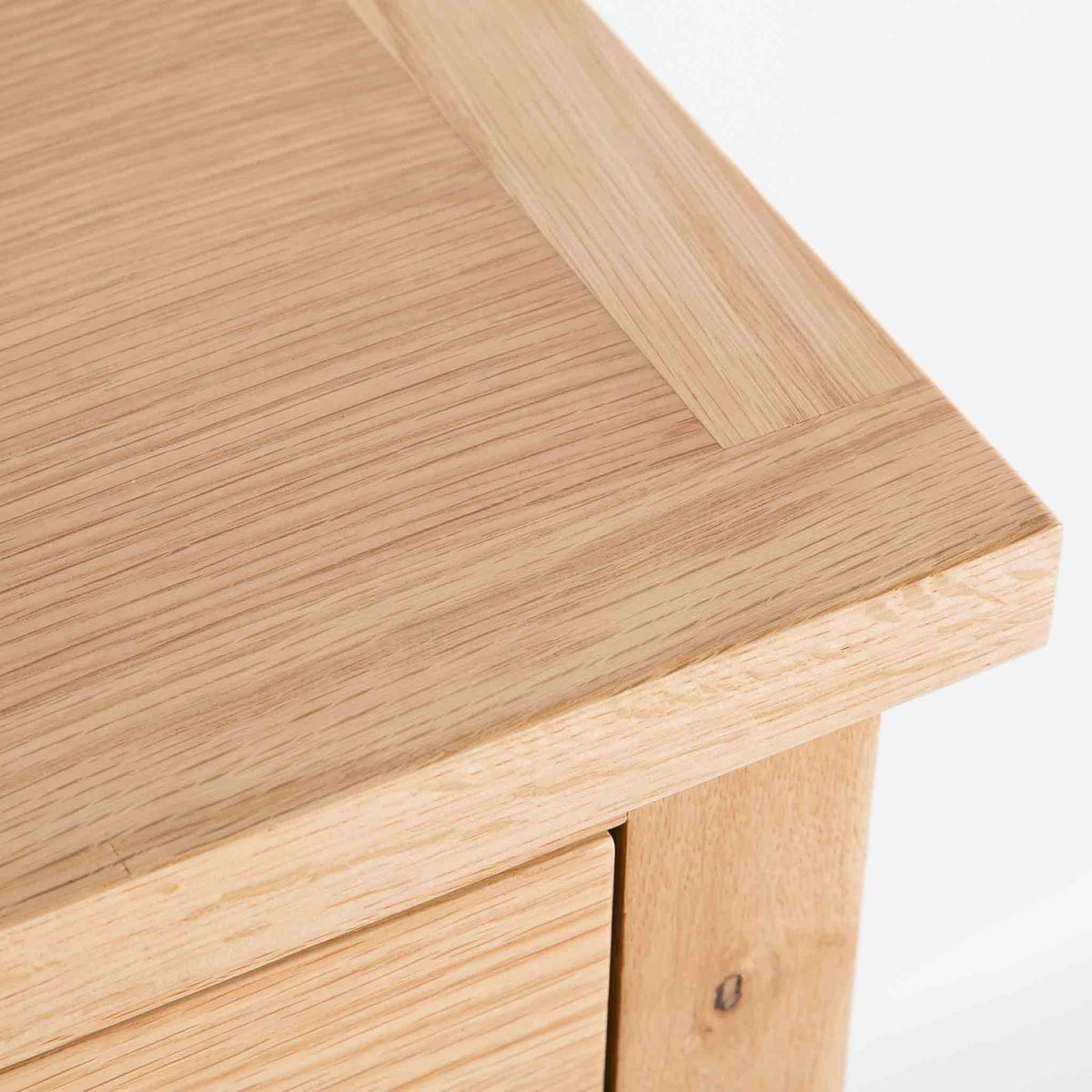 London Oak 2 over 4 Drawer Chest
