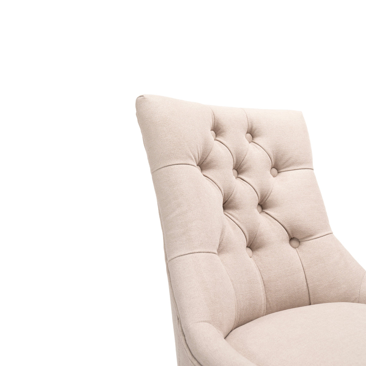 Louis Sand Dining Chairs - Set of 2 - Whitewash Legs
