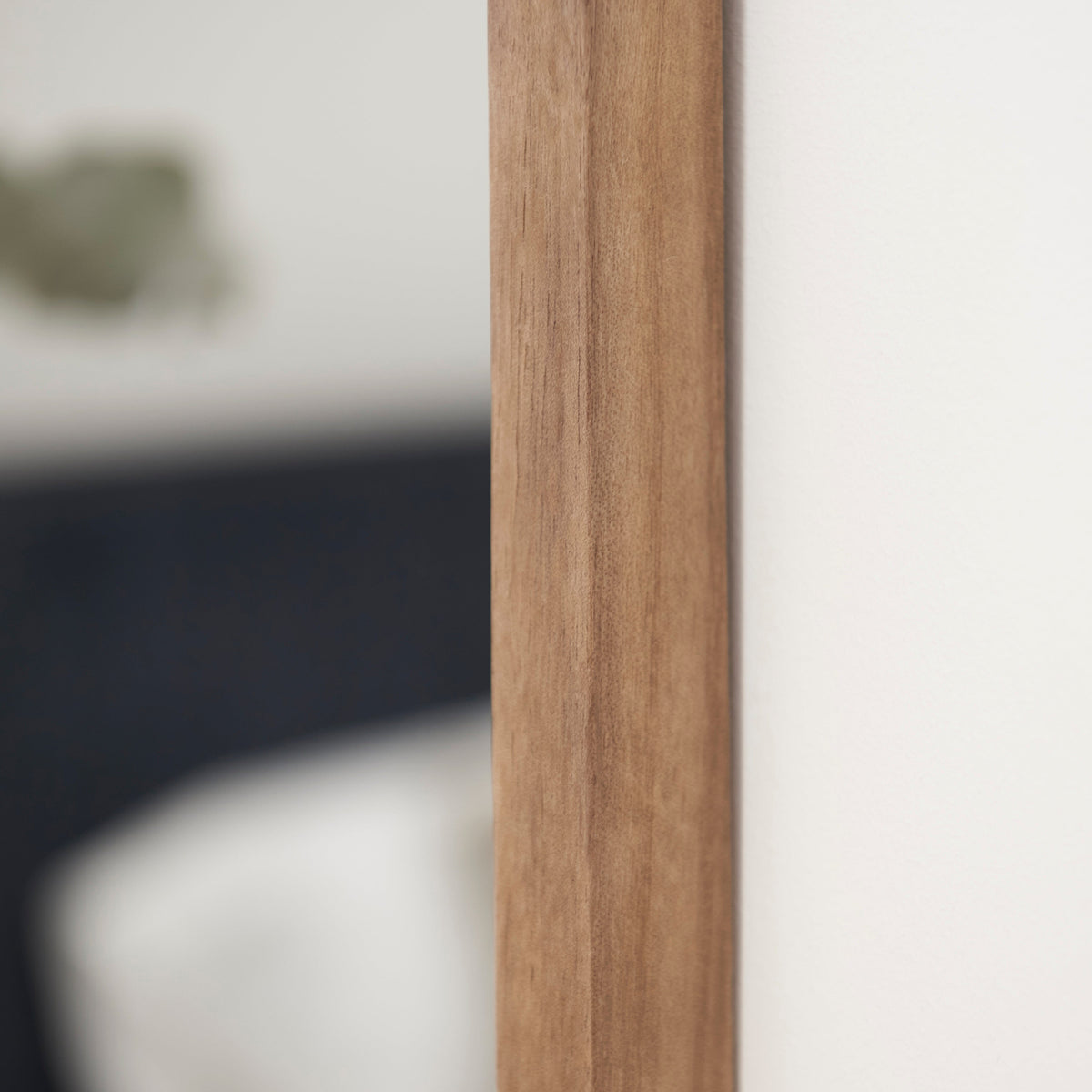 Lyndon 60x40cm Wooden Mirror - Natural