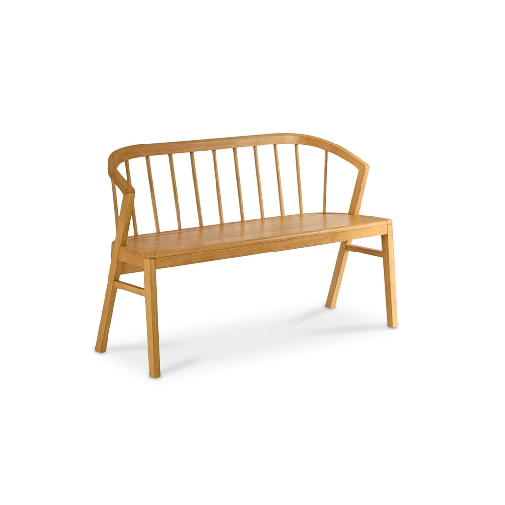 Mabel 3 Seater Bench - Classic Oak