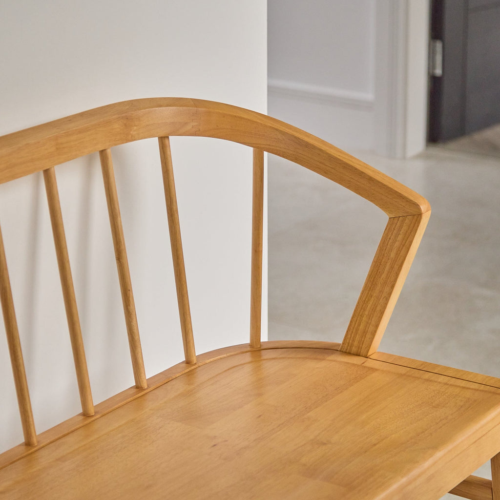 Mabel 3 Seater Bench - Classic Oak