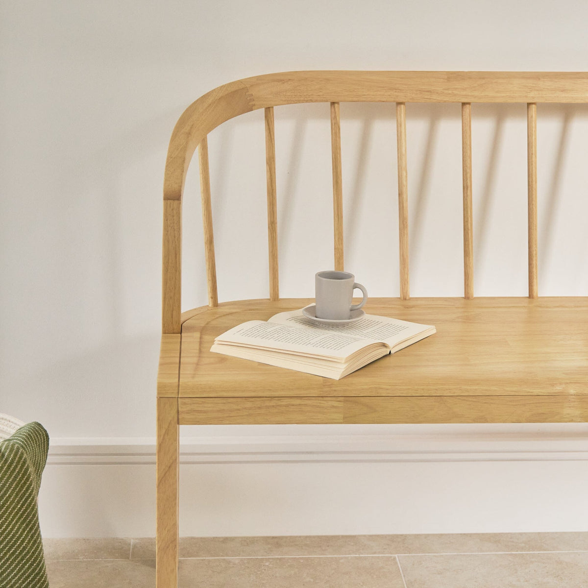 Outlet - Mabel 3 Seater Bench - Pale Oak