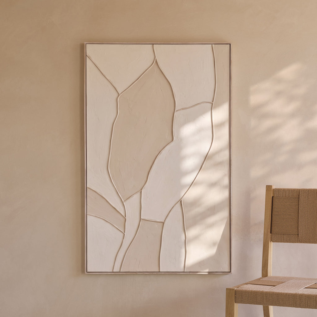 Fray 110x70cm Patchwork Wall Art - I