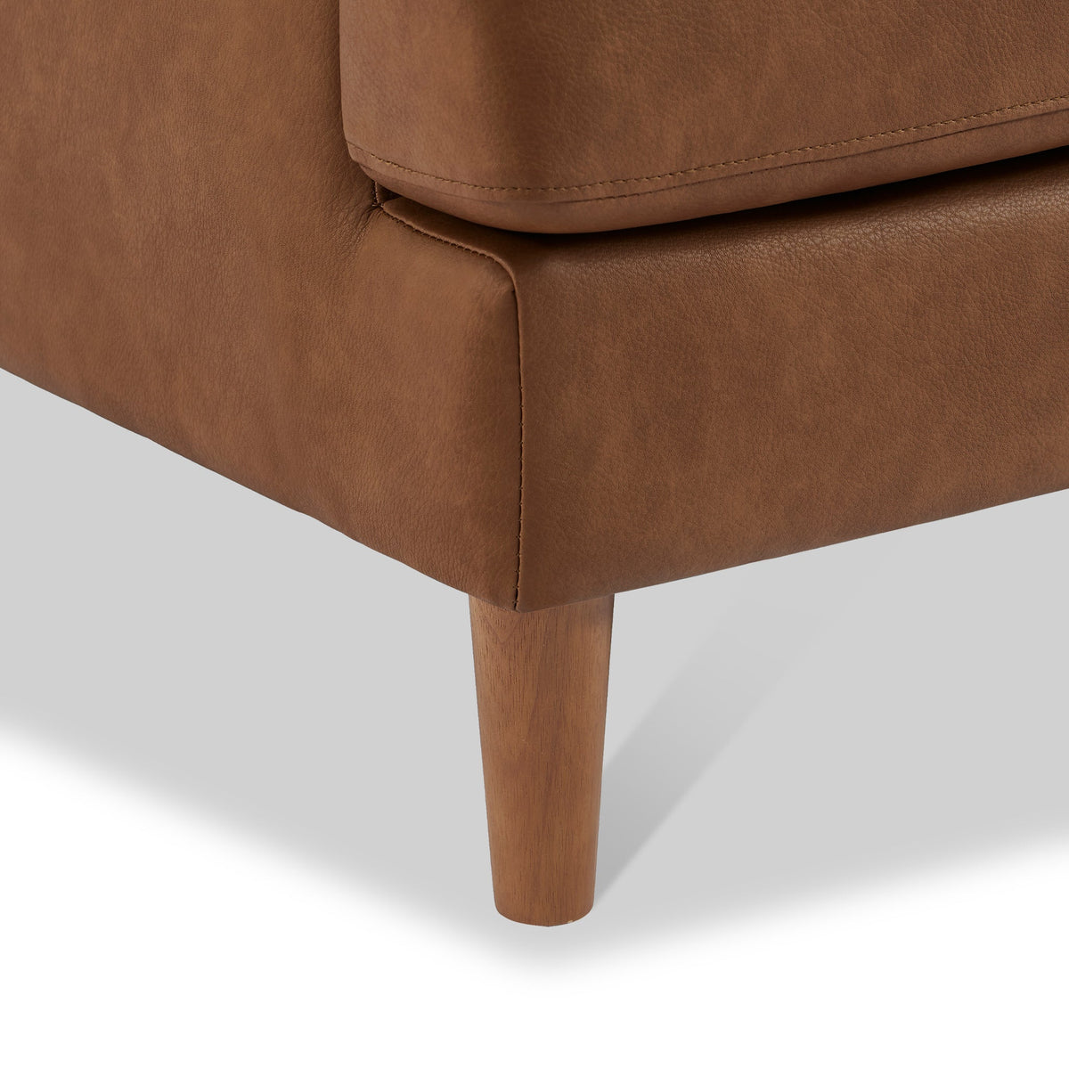 Max Faux Leather Corner Chaise Sofa