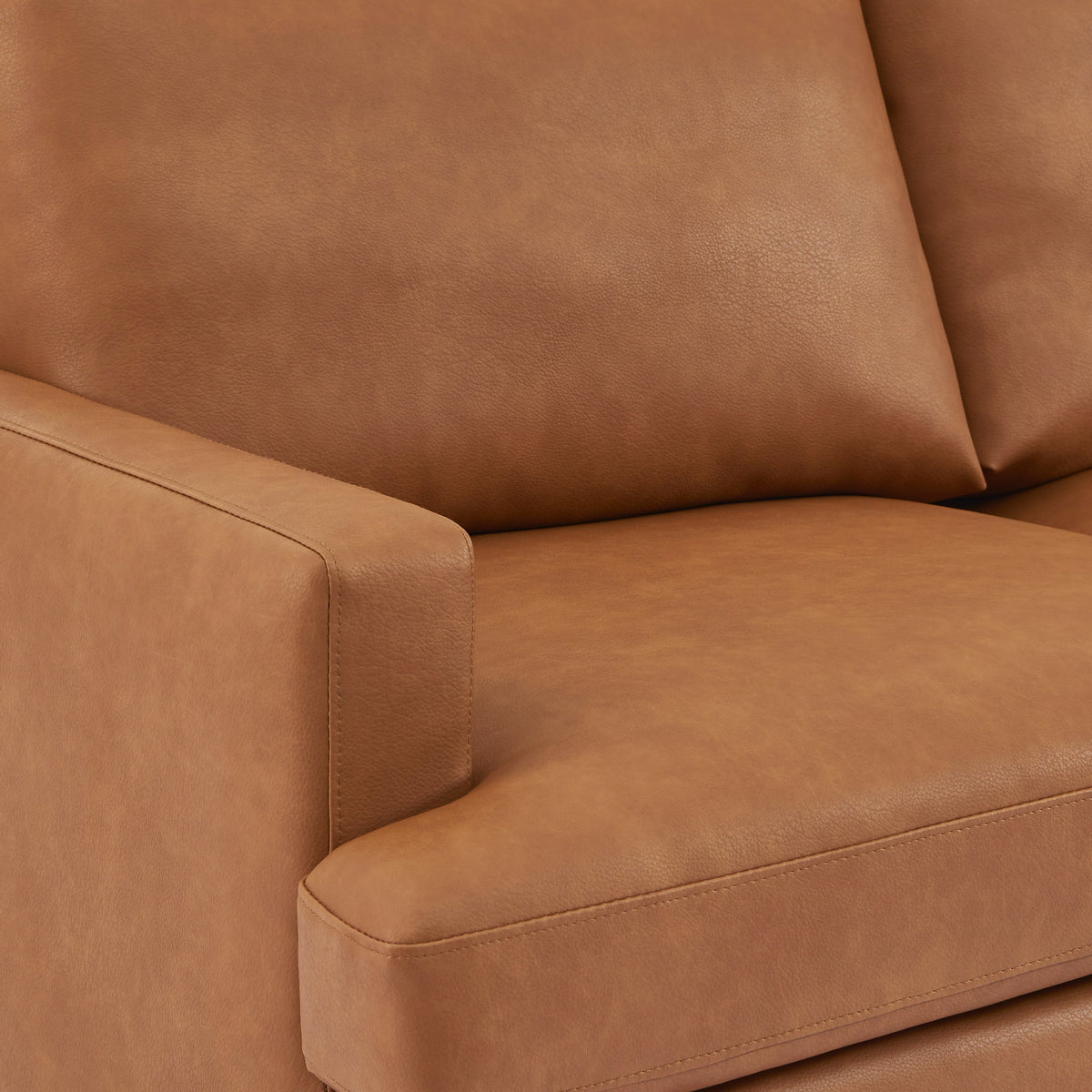 Max Faux Leather Corner Chaise Sofa