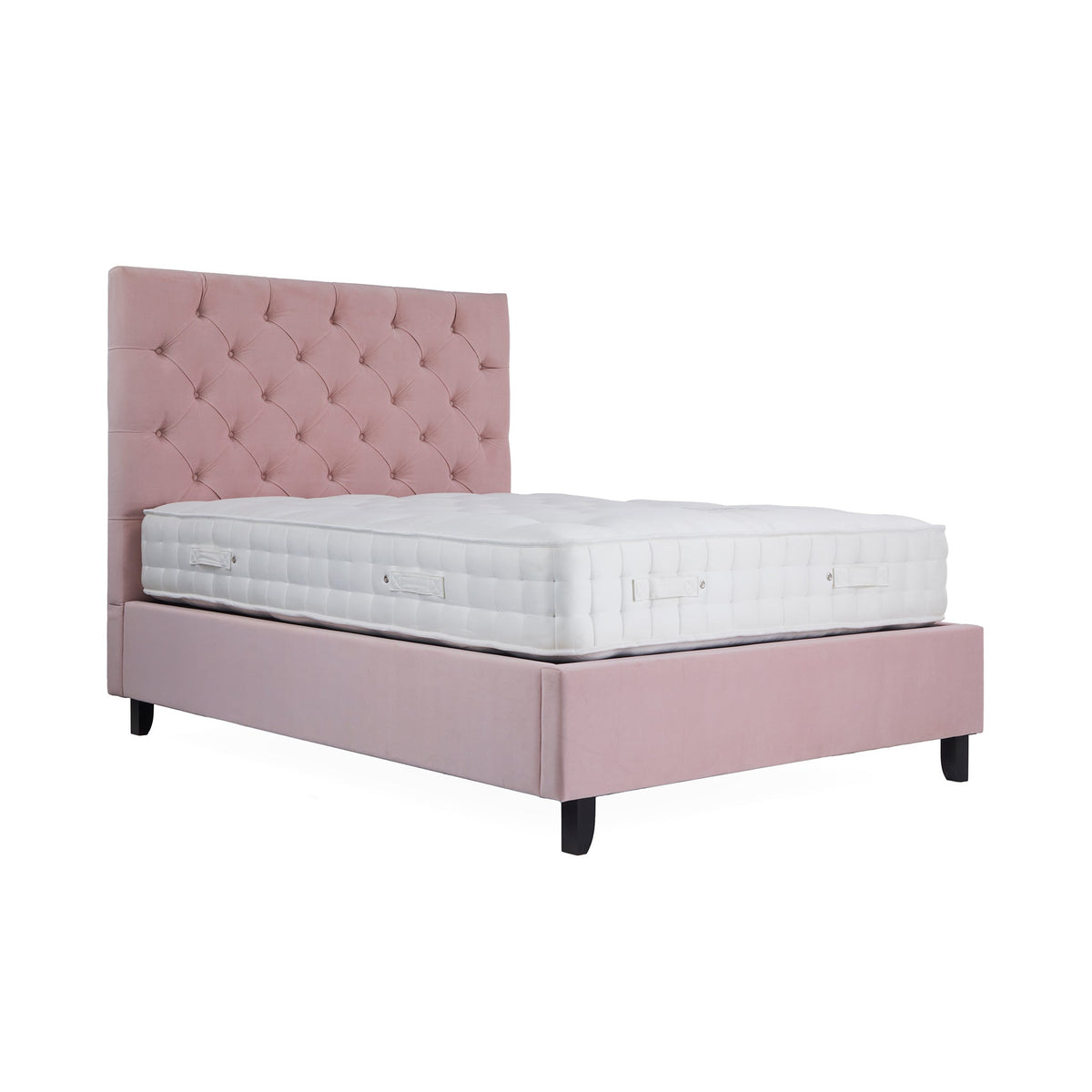 Francis Premier Velvet Ottoman Storage Bed Frame