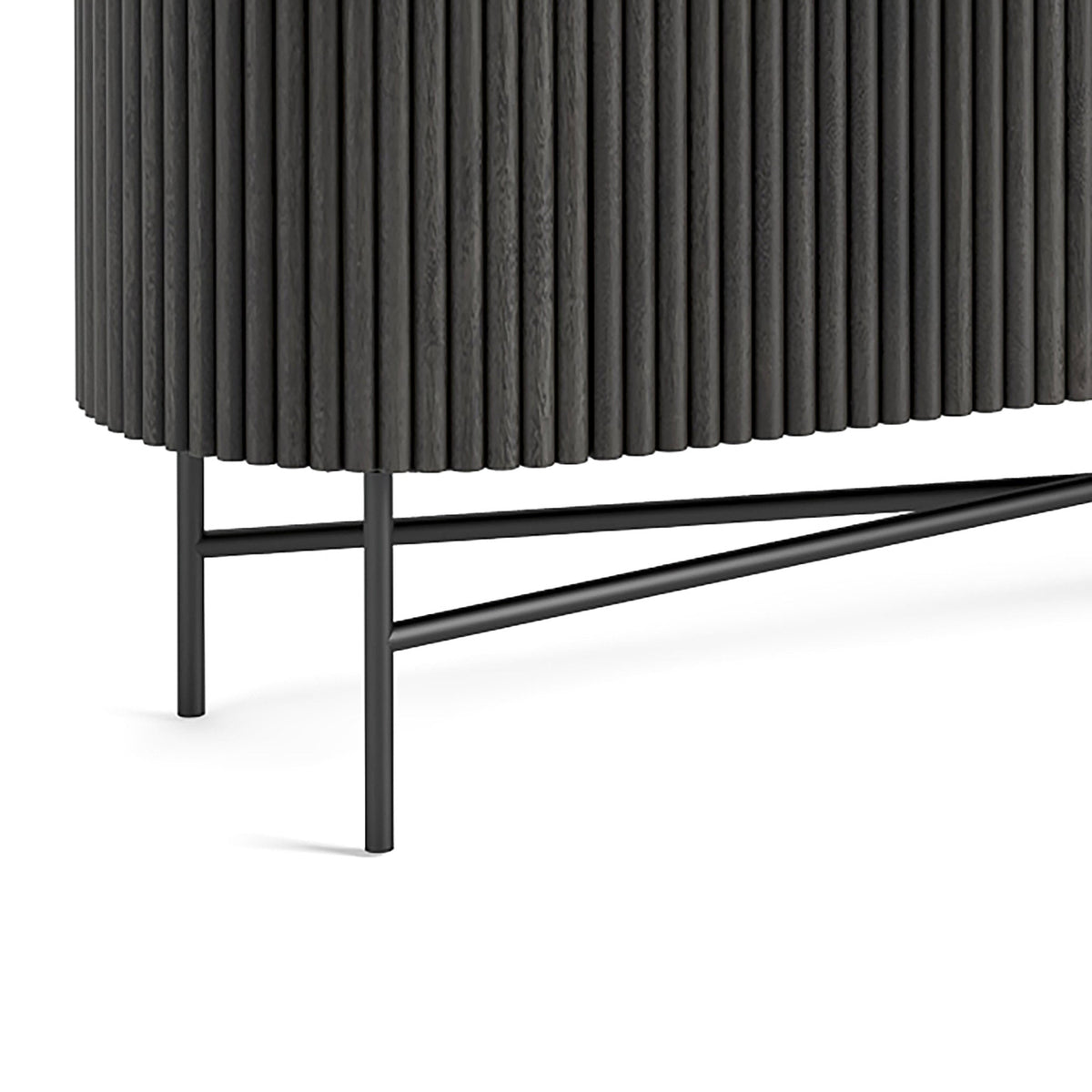 Milo Mango & Marble Fluted Sideboard