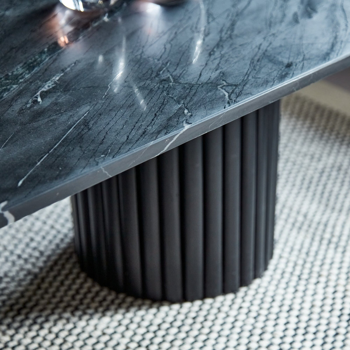 Myla Black Marble Coffee Table